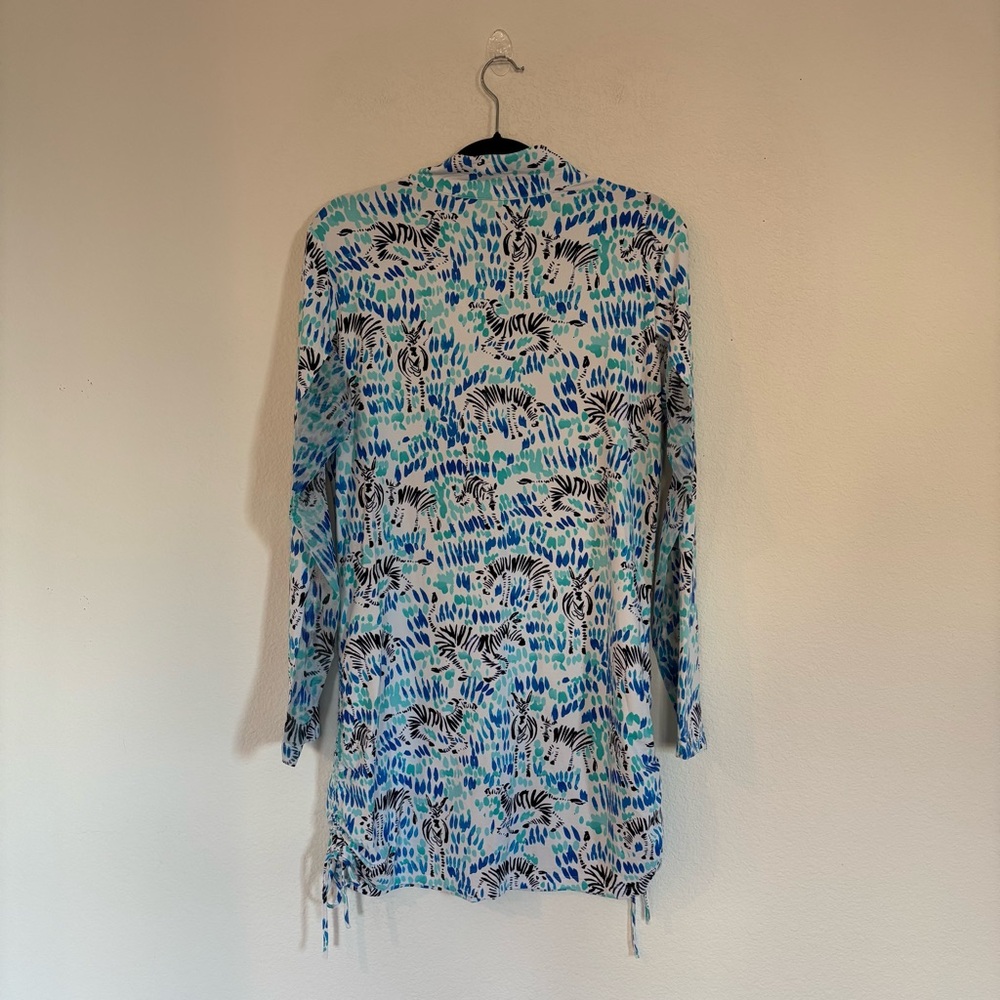 IBKUL Zebra Tunic Long Sleeve Dress - Picture 5 of 8